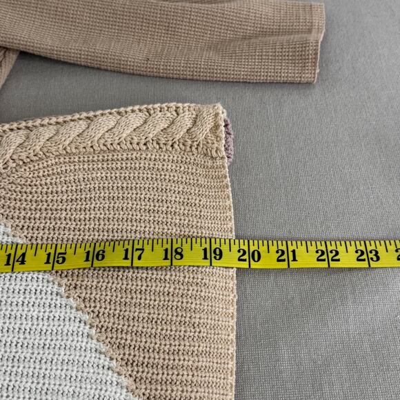 Free People Colorblock Turtleneck Crop Sweater - Picture 9 of 9